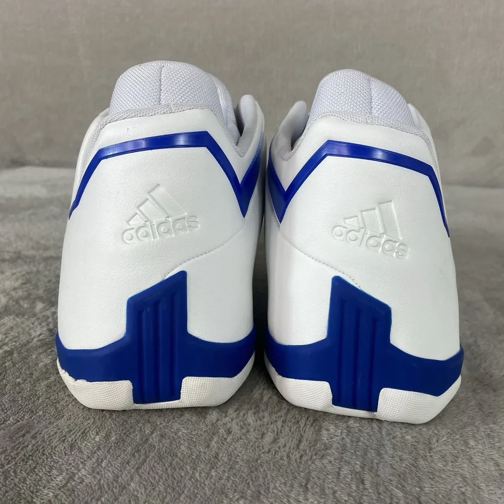 Adidas TMac 2 Restomod Men's Basketball Shoes Size 8.5 White Blue Leather NEW
